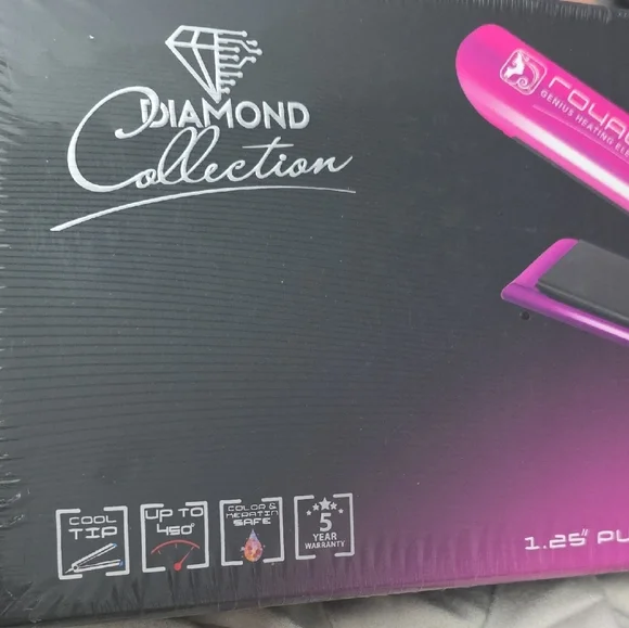 Platinum Genius Limited Edition Flat Iron - Hot Pink - Picture 3 of 6